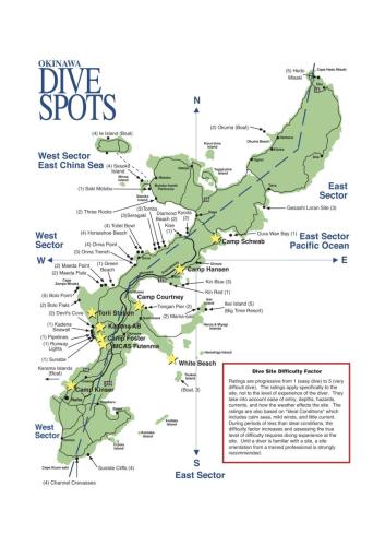 Okinawa dive overview 